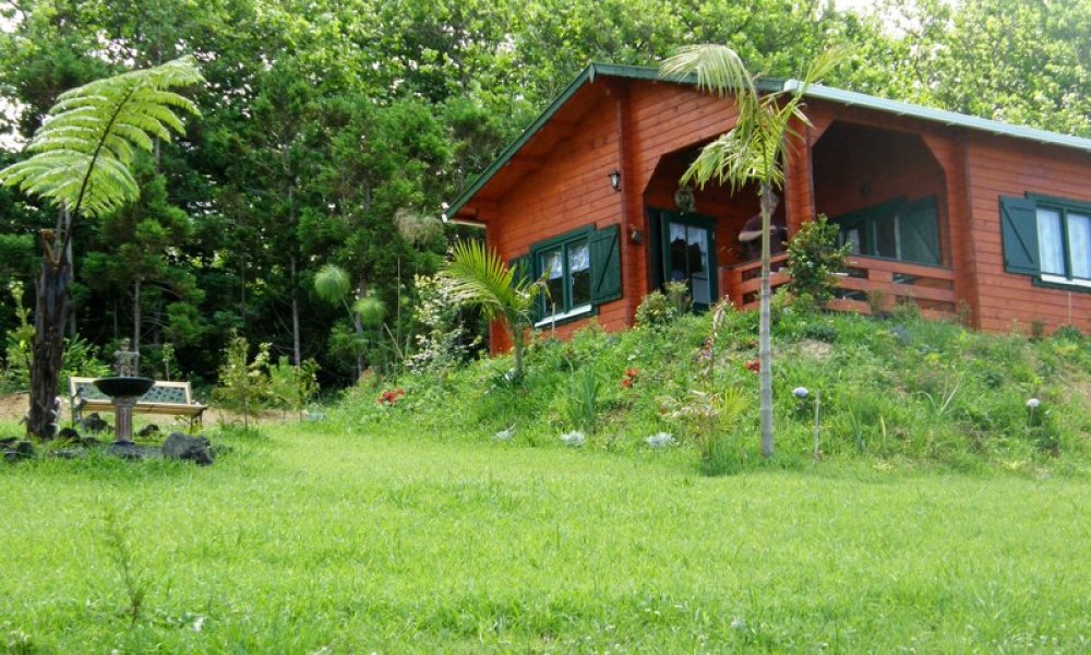 Neue Existenz, Azoren! Traumhafte Ferienanlage, Haupthaus + 3 Ferienhäuser, mediterraner Garten