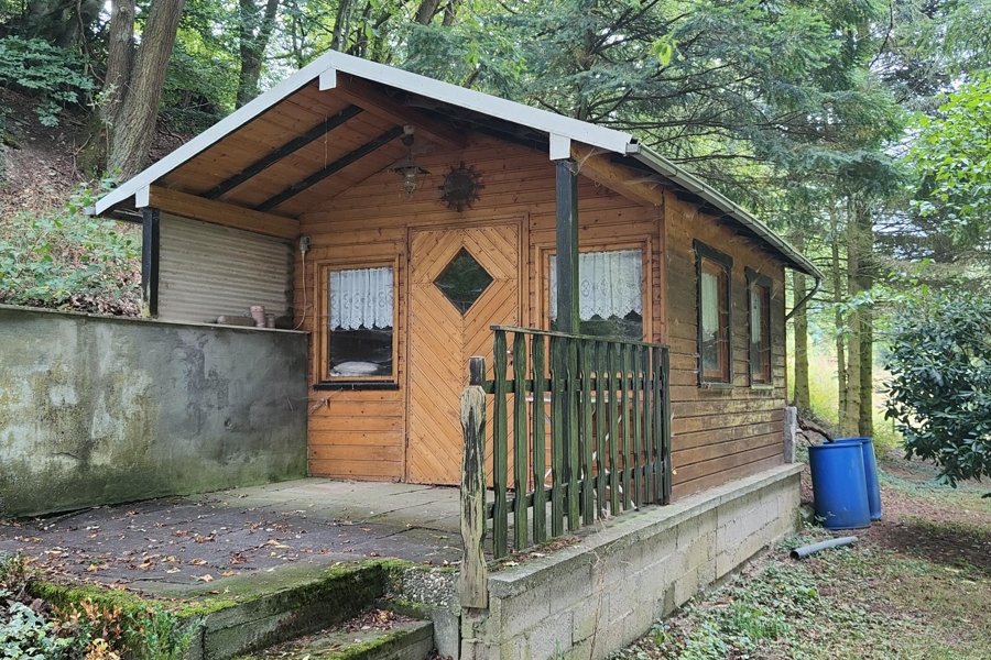 Gartenhäuschen außen