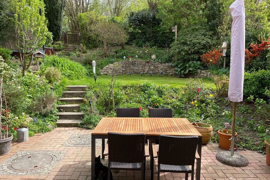 Terrasse und Garten